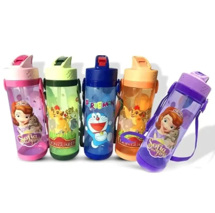 Bright School Water Bottle for kids Boys & Girls Design or color random