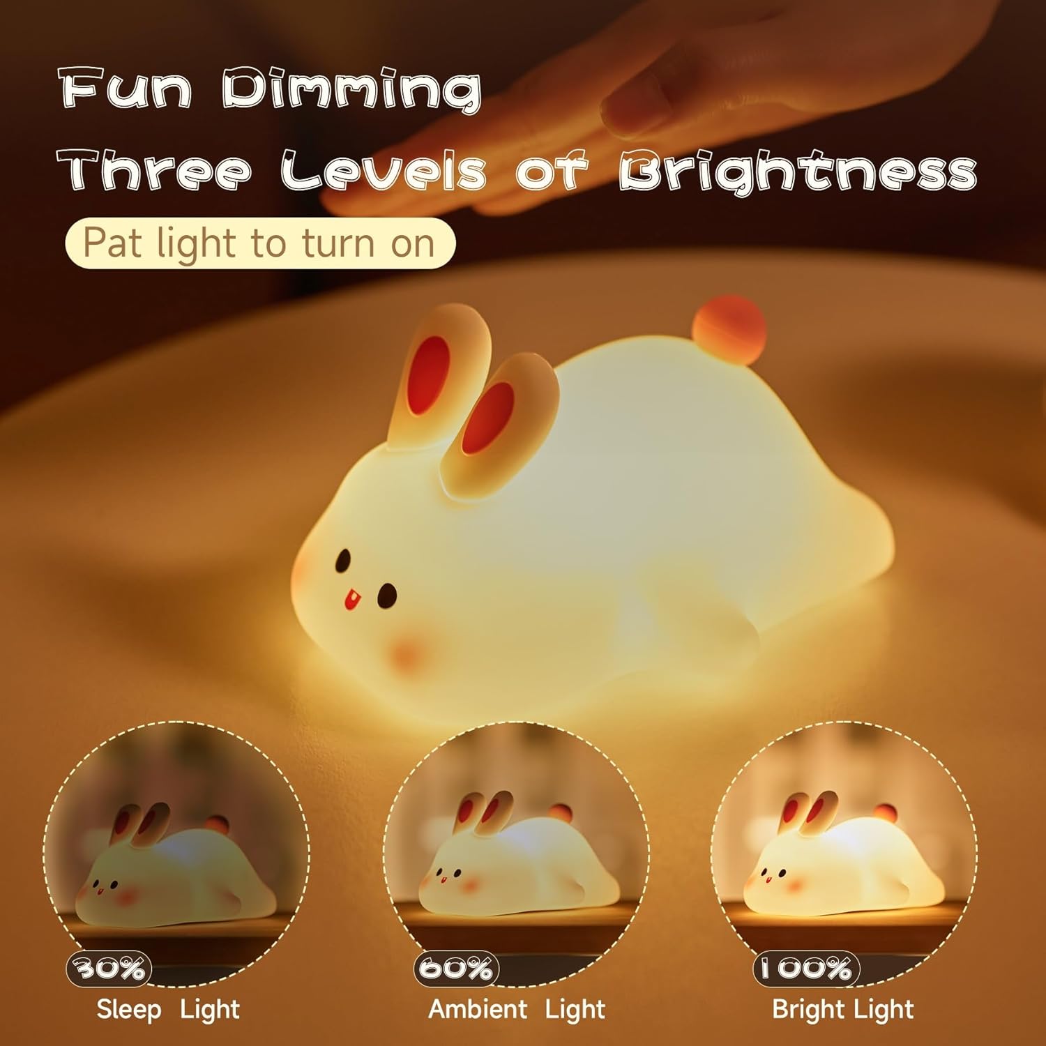 Silicone Rabbit Night Light - photo 4