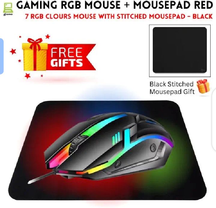 KWELONG RGB GAMING MOUSE l 7 COLOR LIGHTING EFFECT l SUPPER QUALITY PRODUCT l BEST FOR GAMING