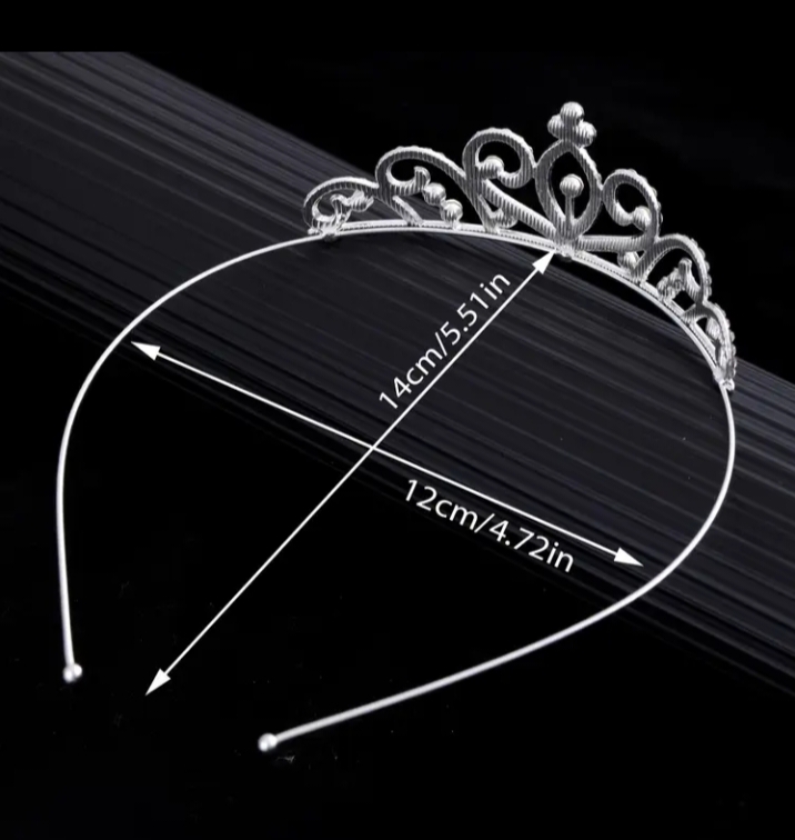 Princess Crown Headbands for Girls - Perfect for Birthdays, Weddings & Parties, Handcrafted Alloy Rhinestone with Unique Design of Birds Pattern Inlaid with Bright Diamonds Hair Accessories