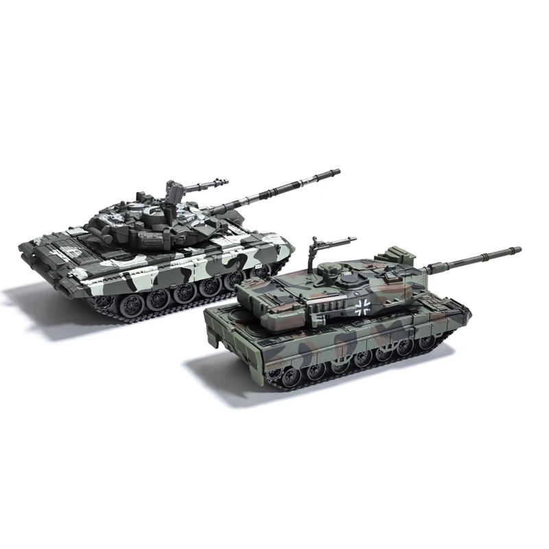 Creative  Series Building Blocks Multi-Purpose Main Battle Tank M1A2 T90 Leopard Challenger Model Toys For Boy Xmas 