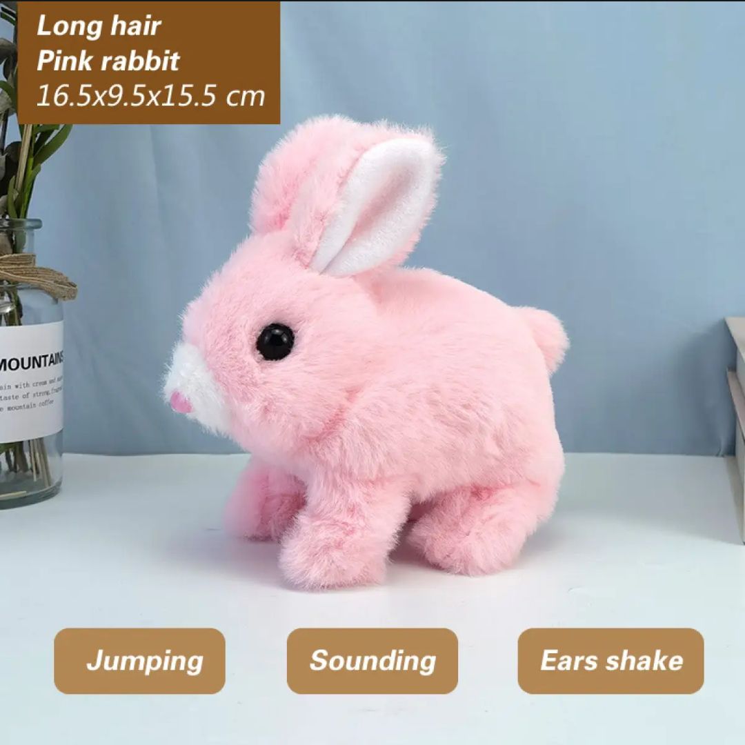 walking Rabbit Toy For kids Robot Rabbit Toy  Best Gift For Kids Battery Operated Rabbits Toy