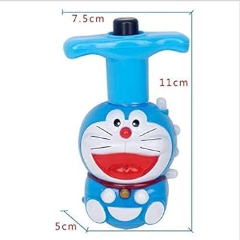Doremon Spinning Flash Top With Lights And Music For Kids