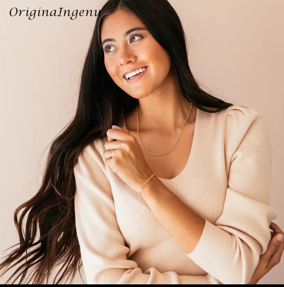 Golden Plated Chain For Women