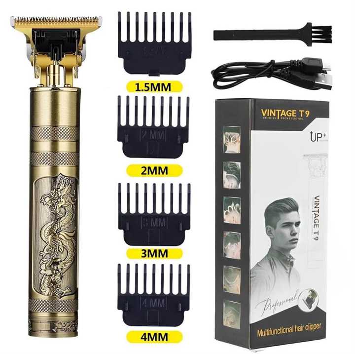 T9 Trimmer with Type-C Cable | Professional Hair & Beard Trimmer | Rechargeable Cordless Hair Clipper | Men's Grooming Trimmer