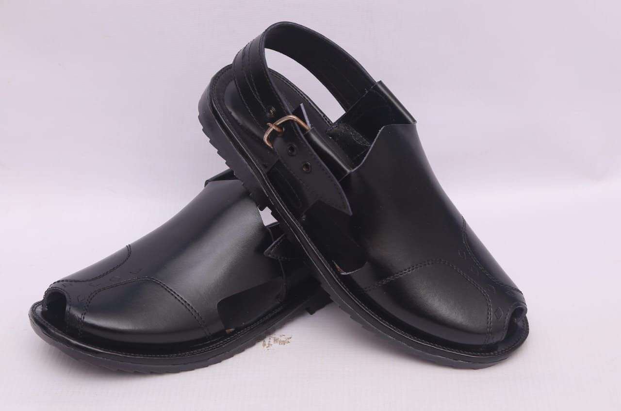 Hand Made Men's Shine Black Peshawari Leather Chappal, Peshawari Leather  Black Men's Sandals, Comfortable and Stylish Gents Footwear - Etsy