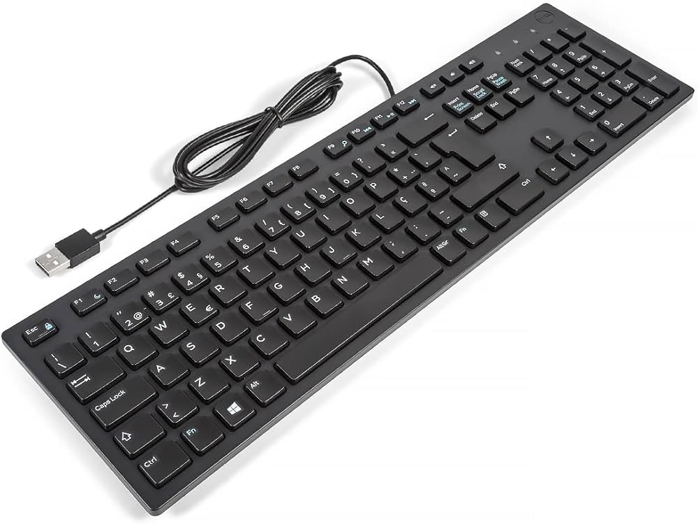 Dell KB216 USB Wired Keyboard/Ultra Slim Wired Keyboard