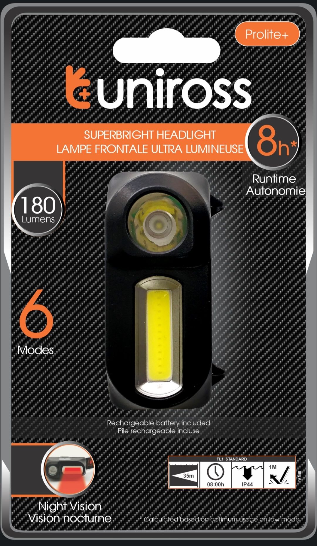 Rechargeable Superbright Headlamp Ultra