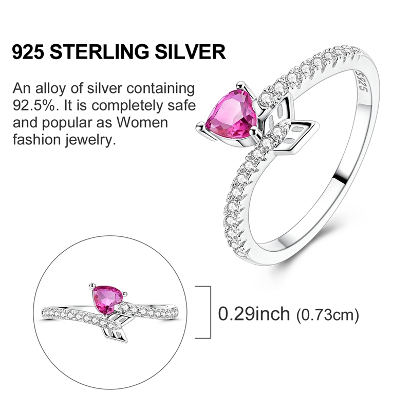 Original 925 Silver Ring Sparking Infinite Love Starry Night Rings For Women Girls Jewelry Birthday Anniversary Engagement 