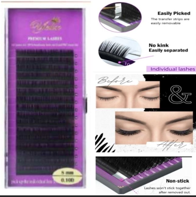 Professional Eyelash 16 Rows Individual Volume Mink fan Synthetic Soft for Eyelash Extensions