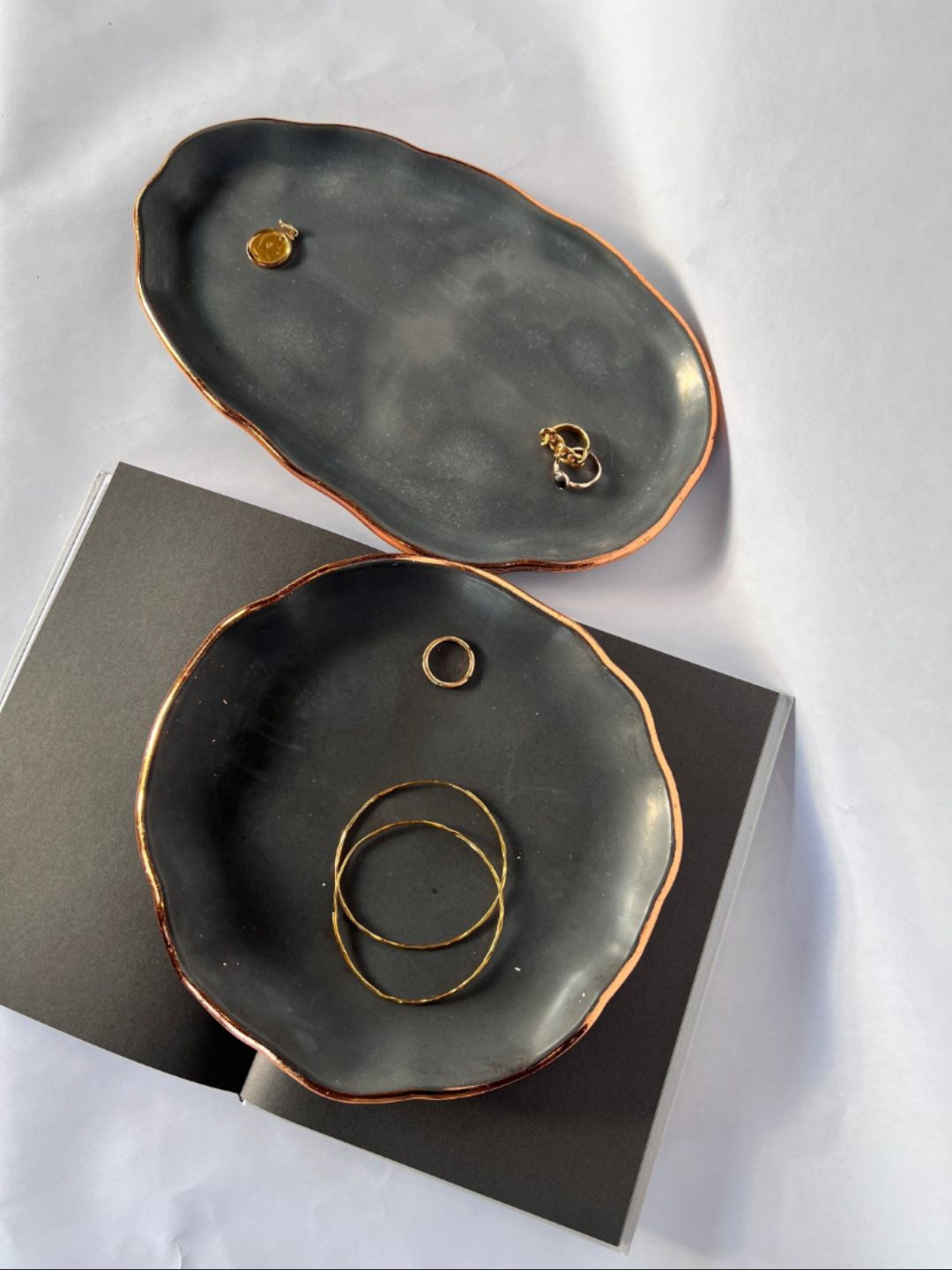 Irregular Oval Tray | Irregular Cement Tray Customized with| Vanity ...