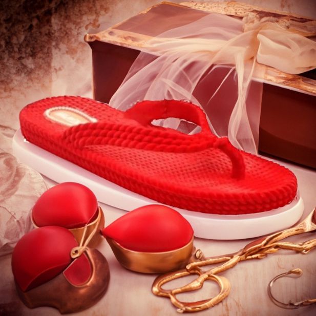 Island Women Flip Flops and Slip-Ons Ladies Rubber House Slippers
