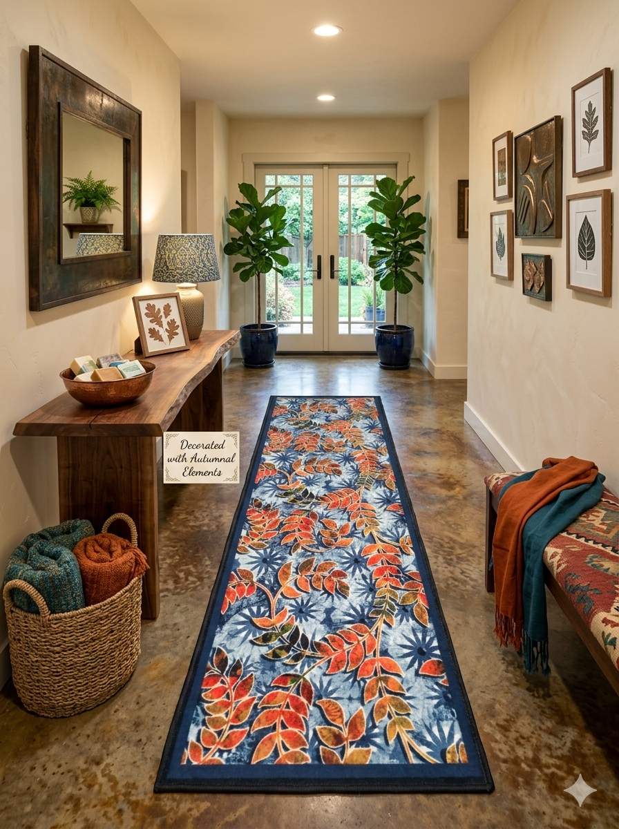 Carpet Center Piece, Floor Mat, Runner Rug,Carpet Rugs, Beautiful Rug Aprprox 3ft x 8ft