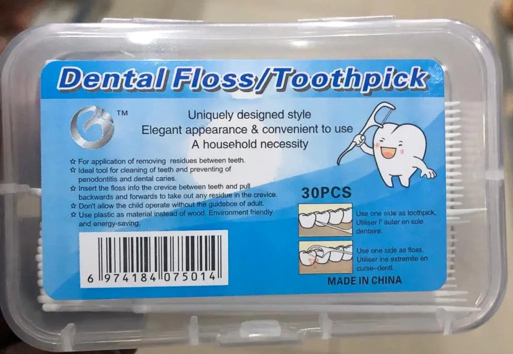 Pack of 3 Boxes | N Dental Floss Sticks | Eco-Friendly, Strong & Gentle Floss Picks | Oral Care for Healthy Teeth & Gums | Plastic Waste Reducing Dental Hygiene Solution ew Arrival 90pcs
