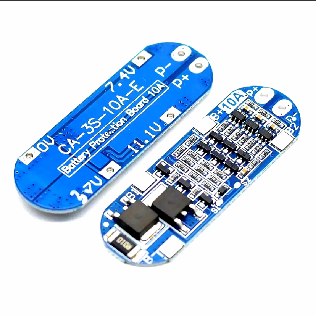 Hx-3s-1 Lithium Battery 3s 12v 10a Charge Protection Board Bms Pcm For 18650 Li-ion Cells Charging