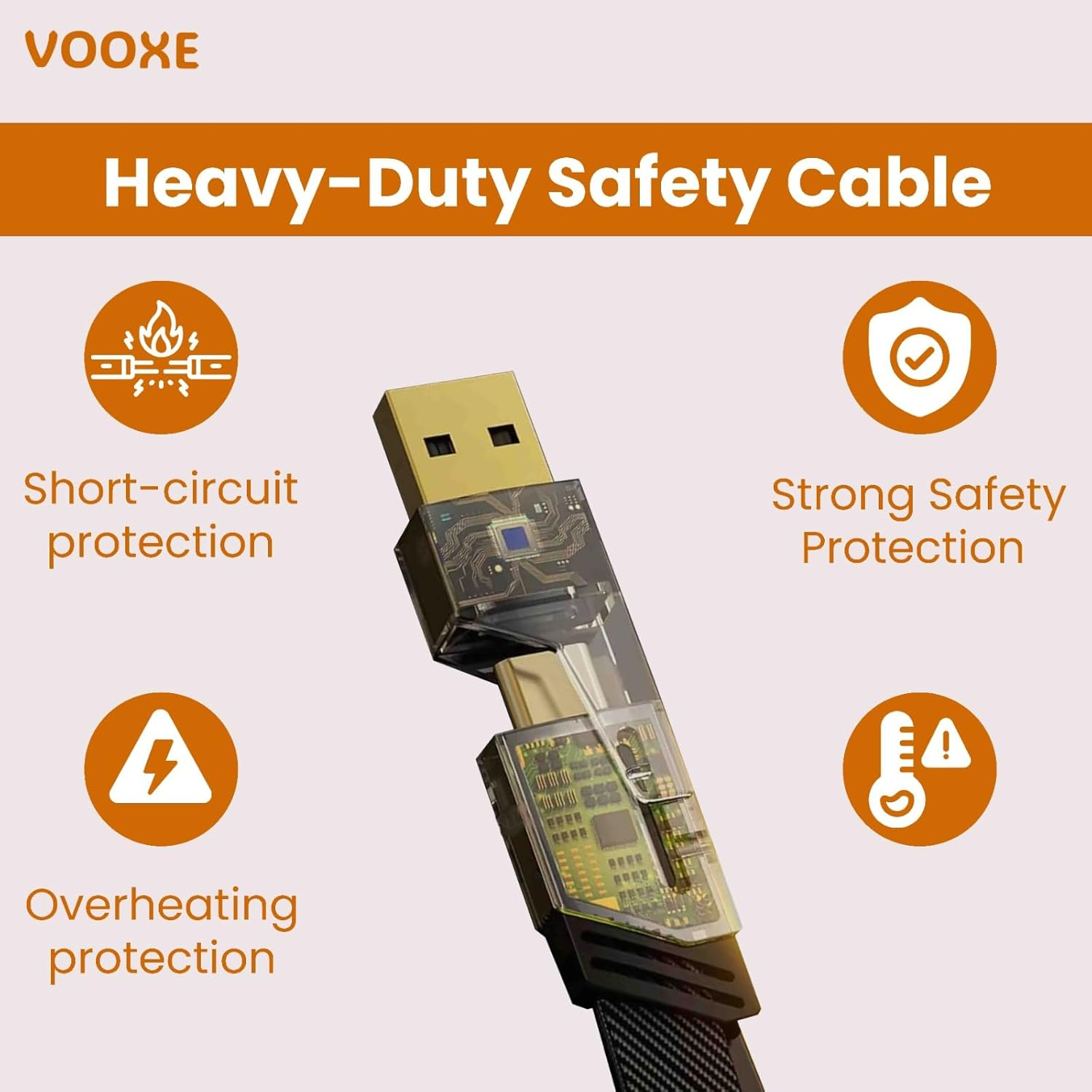 4 in1 65w and 27w Fast Charging Data Cable Nylon Braided Magnetic A Port To Type C-Cable To USB,USB To C Type USB A To Cable Laptops (Multipurpose)