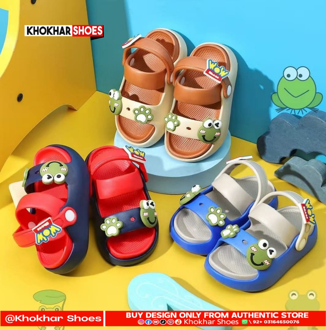 New Lightweight Double Sole Cushion Comfy Slippers for Kids – Summer 2025
Soft EVA Anti-Slip Cartoon Shoes for Boys & Girls (9 Months to 4 Years)