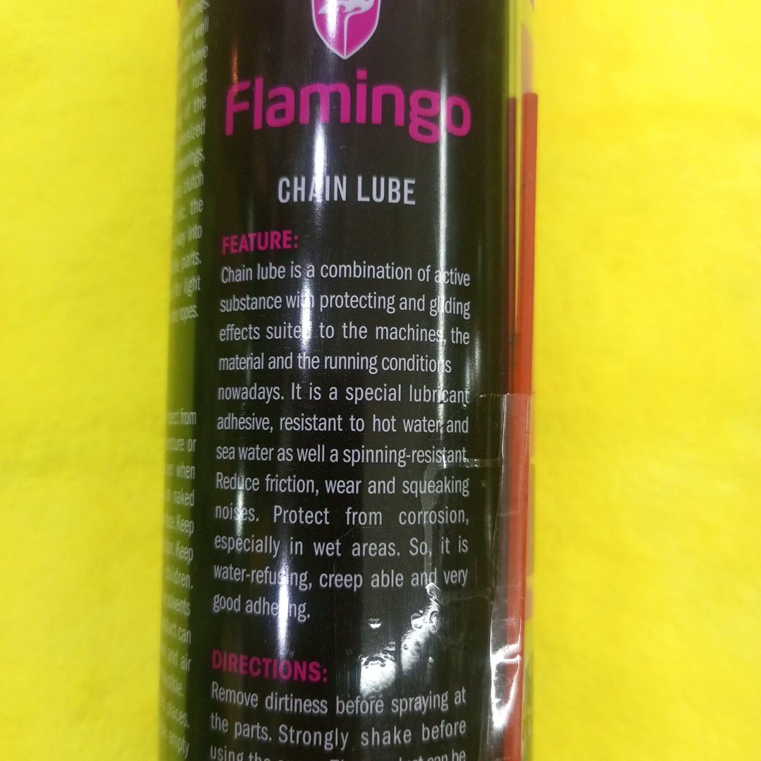 Chain Lubricant Flamingo Chain Lube 220ml for heavy Bikes and Motorcycles