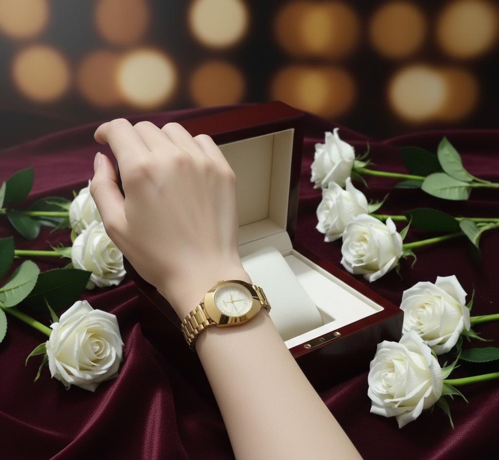 Women’s Luxury Wrist Watches Quartz Water Resistant Ladies Watches