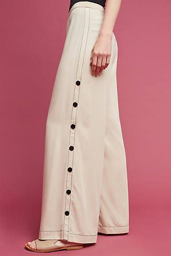 Trousers | Bell Bottoms | Cotton Buttoned Wide Leg Trouser for Women & Girls | Relaxed Fit, Comfortable & Stylish Palazzo Pant |Quality Fabric |  Daraz
