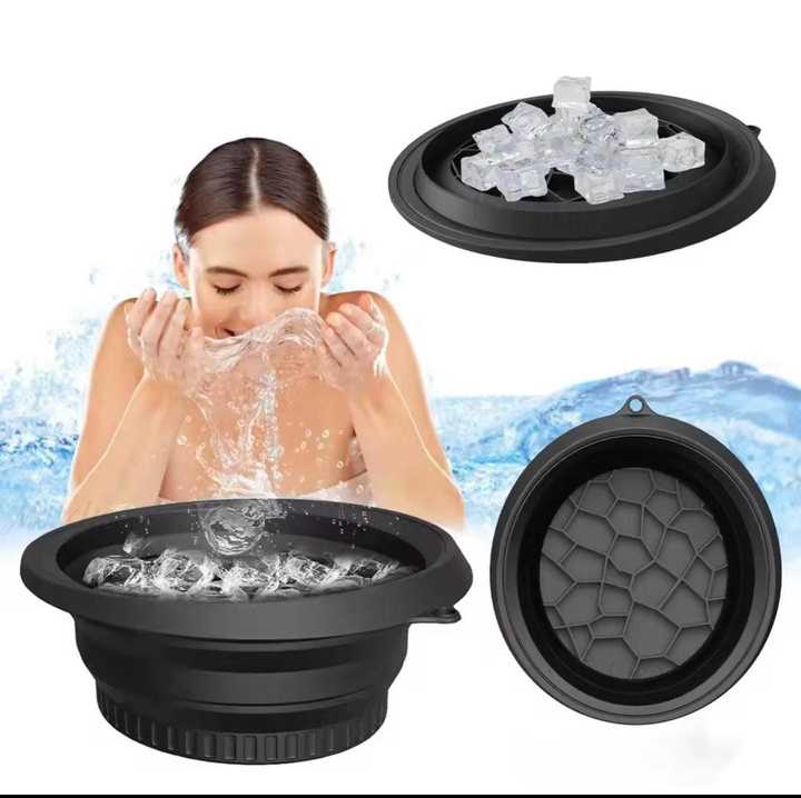 Facial Ice Bucket | Face Ice Bath Bowl | Facial Ice Therapy Bowl for Skincare | Beauty Ice Bowl | Random Colors