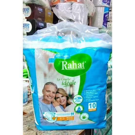 Rahat Adult Diapers Extra Large 52'-68' 10 pcs