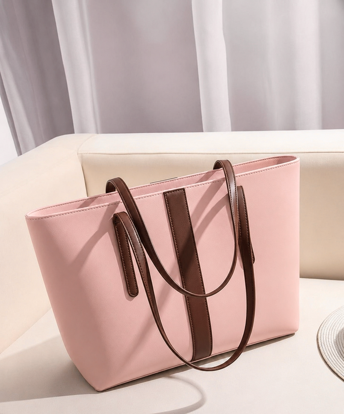 Everyday Women Tote Bag | Large Size Shoulder Handbag for Office & Casual Use