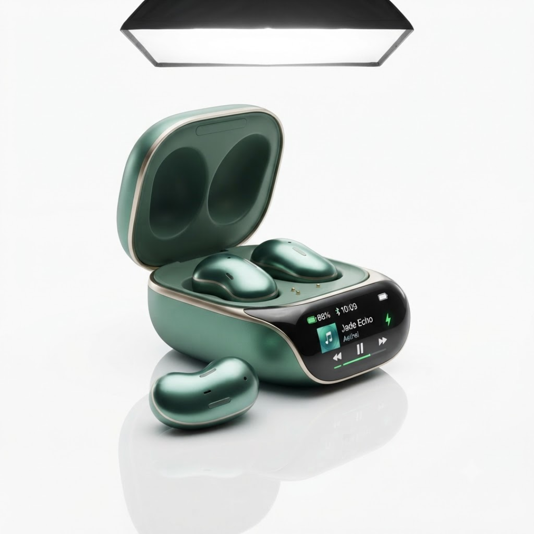 TWS Wireless Earbuds, Bluetooth Earphones with Bluetooth Headset Function, Comfortable In-Ear Design & Wireless Audio
