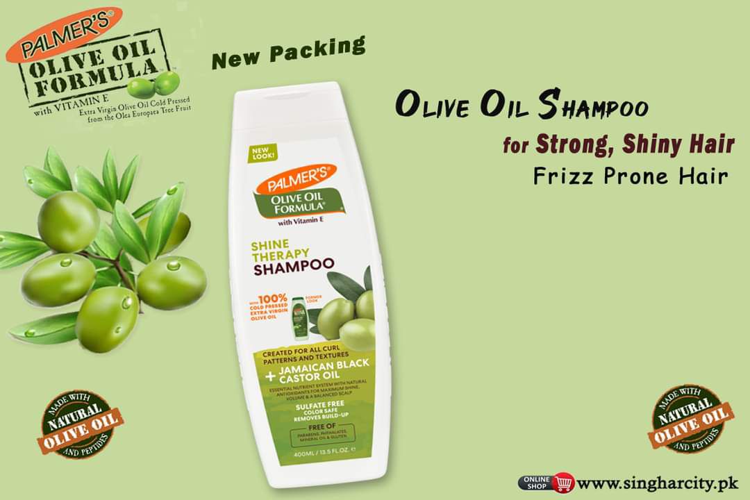 Palmer - Olive Oil Formula With Vitamin E, Smoothing Shampoo 400ml