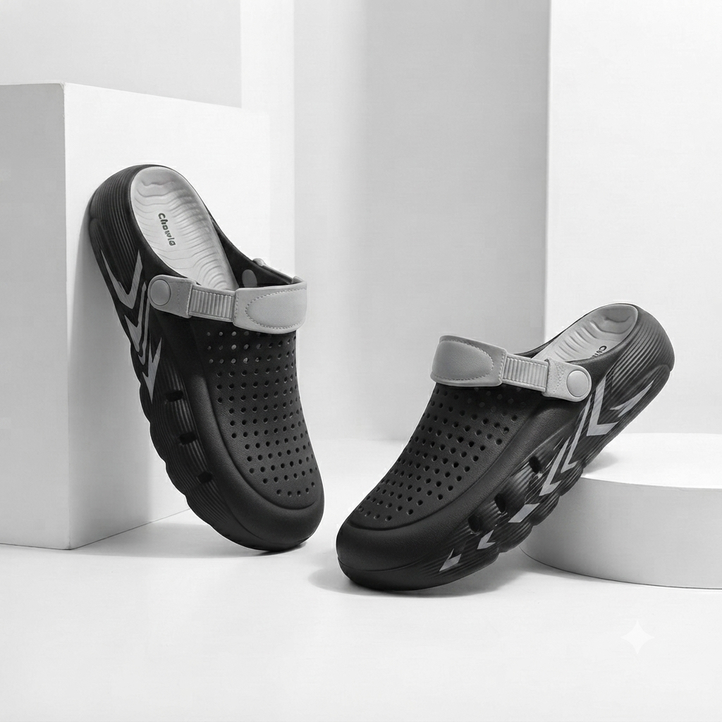 Mens EVA Clogs Warrior Style Clogs Sandals for Mens