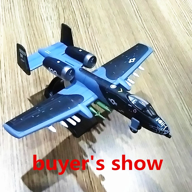 Series Building Blocks A-10 Thunderbolt II Support Attack Aircraft Model F14 Tomcat Fighter Toys Kids Boy Birthday