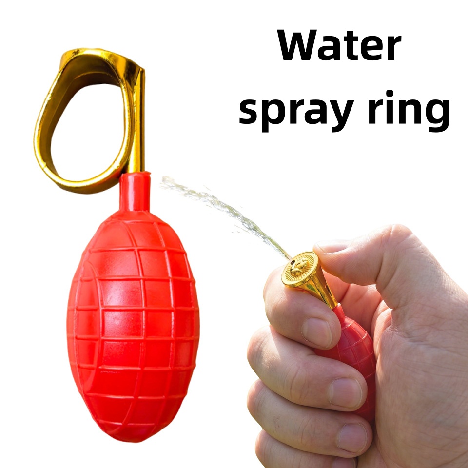 Squirt Ring Water Spray Toy Funny Prank Trick Joke Gadget Fool Day Party Favor Accessory Novelty Gag Adult Leisure Decor 
