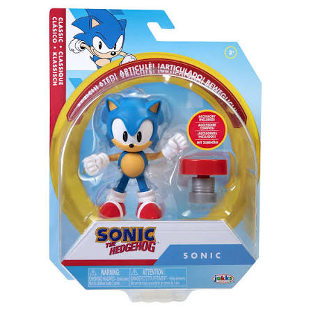 Amazing Sonic Action Figure Toy (Hard Rubber Material)