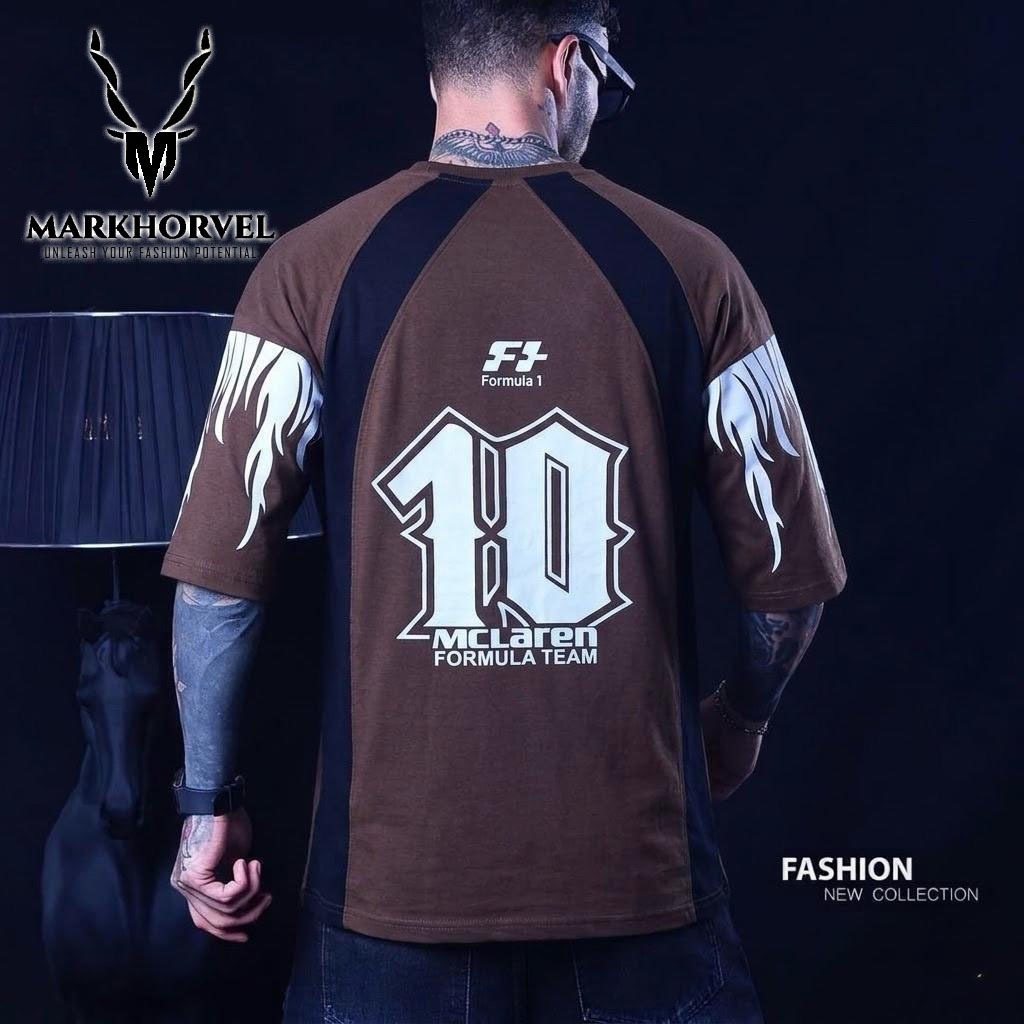 New Arrival Formula 1 
Printed panel 
Dropshoulder