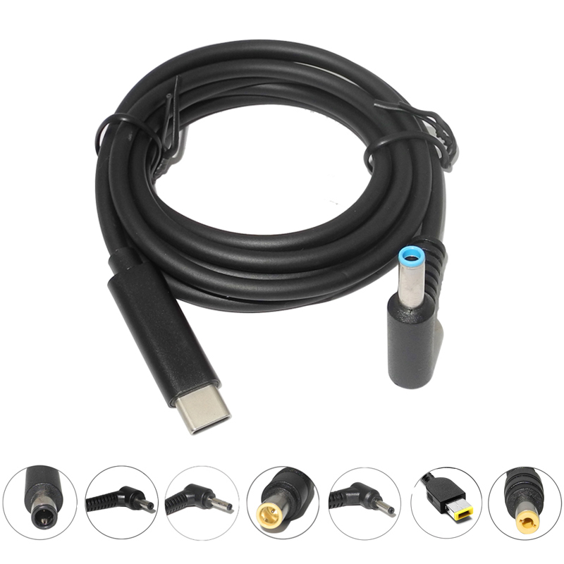 USB C PD Charging Cable Cord Type C to DC Universal Power Adapter Converter for  Asus Dell Hp Acer   Laptops