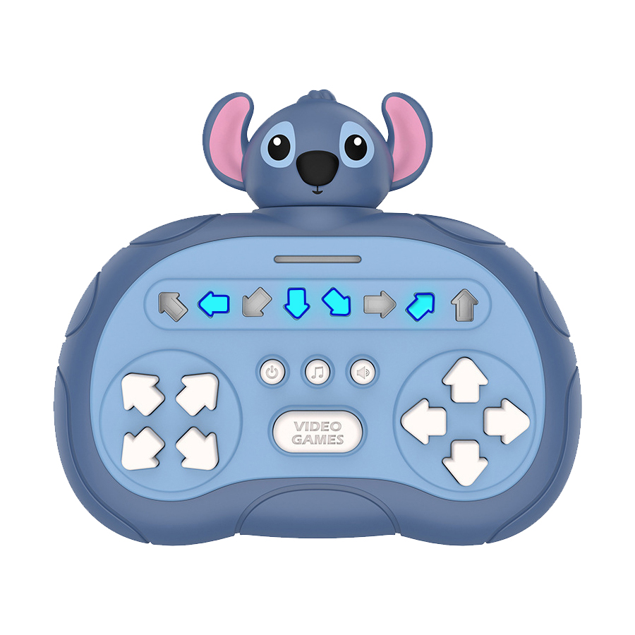 Quick Push Game Pop Up Fidget Bubble Electronic Pop It Pro Game Light Antistress Toys For Adult Kids Gift