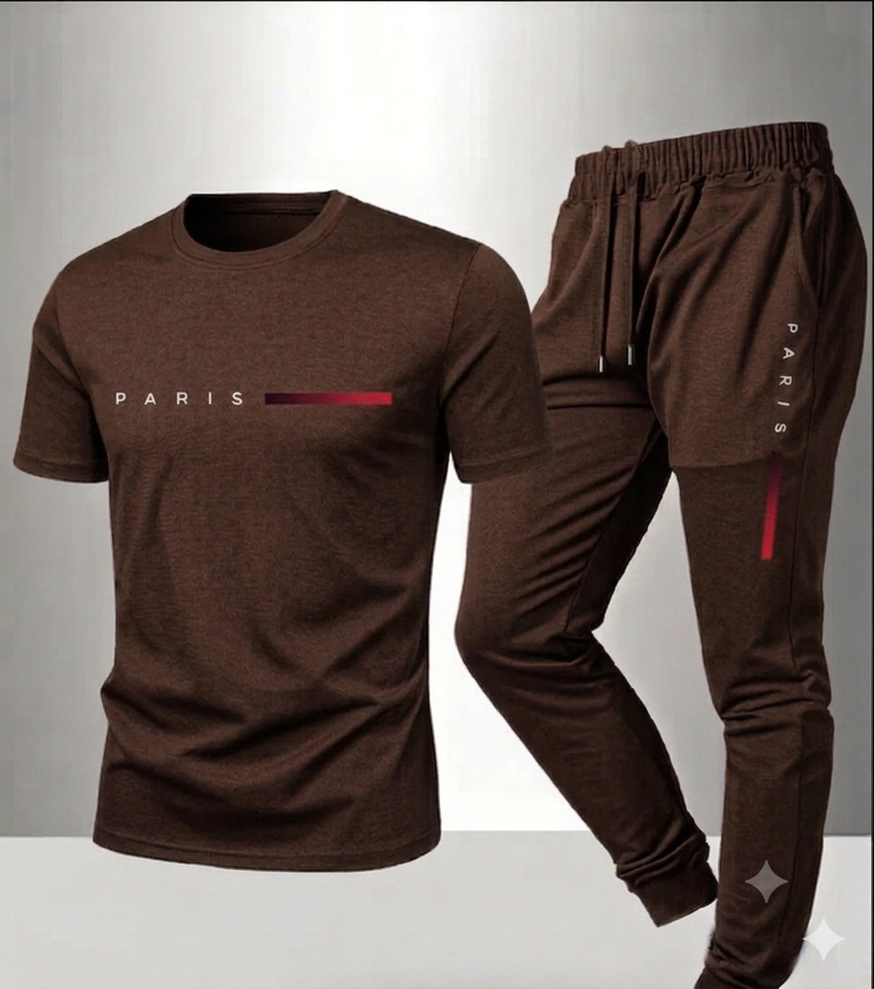 NEW TRENDY 🔥 D T F (STRONG & UNBREAKABLE REFLECTOR PRINTED) SUMMER TRACKSUIT FOR MEN _ SOFT AND COMFORTABLE FABRIC SUMMER TRACKSUIT FOR MEN - PREMIUM T SHIRT AND TROUSER SET PRINTED SUMMER TRACKSUIT FOR MEN_TRACKSUIT FOR BOYS. ( MULTIPLE COLORS)