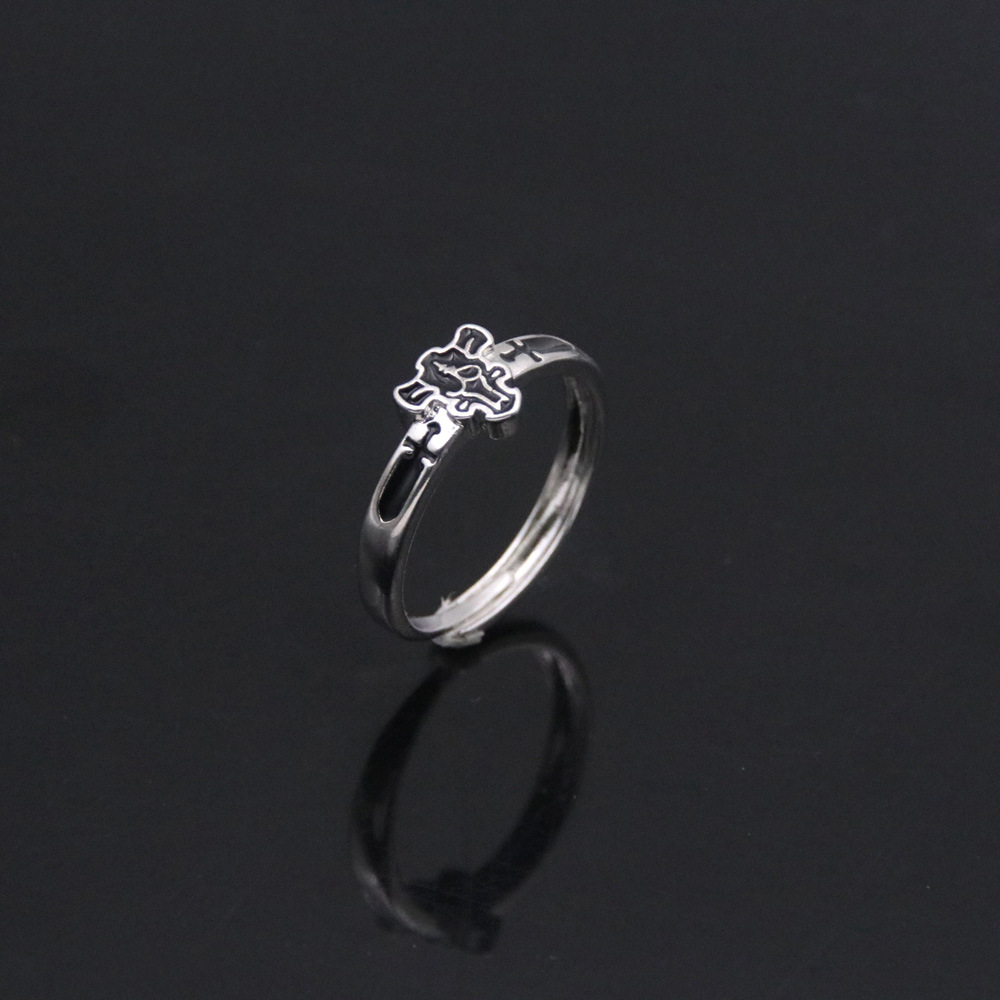 Black Clover Black Bulls Squad Asta Adjustable Cosplay Costume Ring