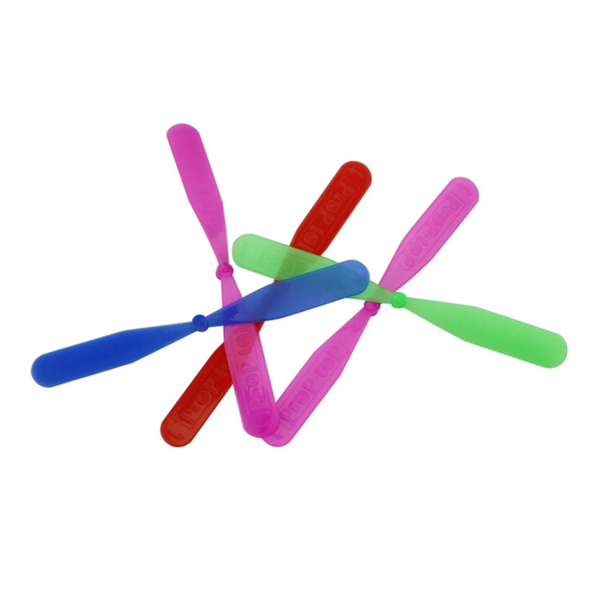 HOT DEAL NO 1 10/20/100pcs Novelty Plastic Bamboo Dragonfly Propeller Outdoor Classic Toy Kid Gift Rotating Flying Arrow Multicolor Random Color