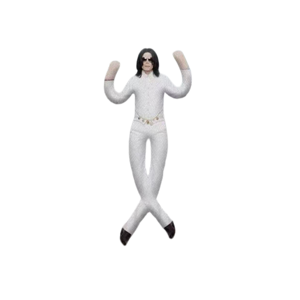 Michael Jackson Plush Stuffed Cosplay Doll, Abstract Movable Figure for Home Decor, Collectible Ornament & Creative Present for