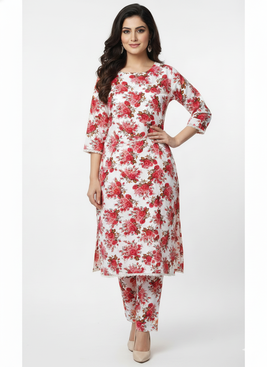Noor Fatima's Collection Stitched Girls & Women Dress Cotton Casual Summer Wear Stylish Comfortable Outfit