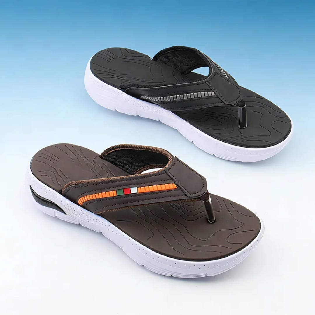Men’s Premium Casual Slippers | Stylish Comfortable Summer Chappal | Soft Cushion Sole Fashionable Open Toe Sandals For Men | Durable Daily Wear Footwear Summer slippers for men and boys  flip flop toe slippers