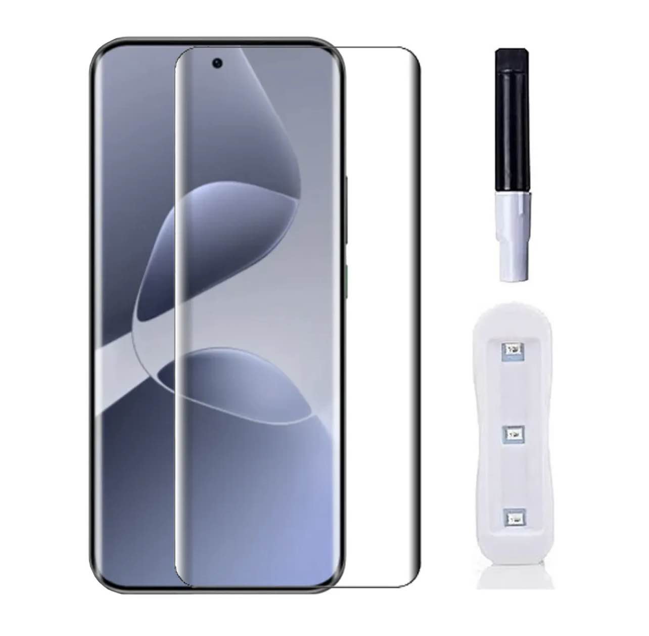 Screen protector for Infinix Hot 60 Pro Plus UV Glass Tempered Glass Full Screen Protector Scratch Resistant Shield 100% Fingerprint Working For Hot 60Pro Plus