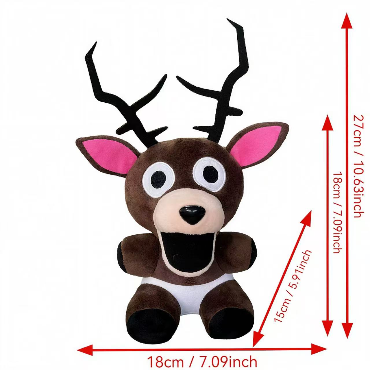 99 Nights In The Terrifying Forest Deer Plush ToysMovie Stuffed Animals Deer Toy Fans Birthday  Toys Halloween Kids