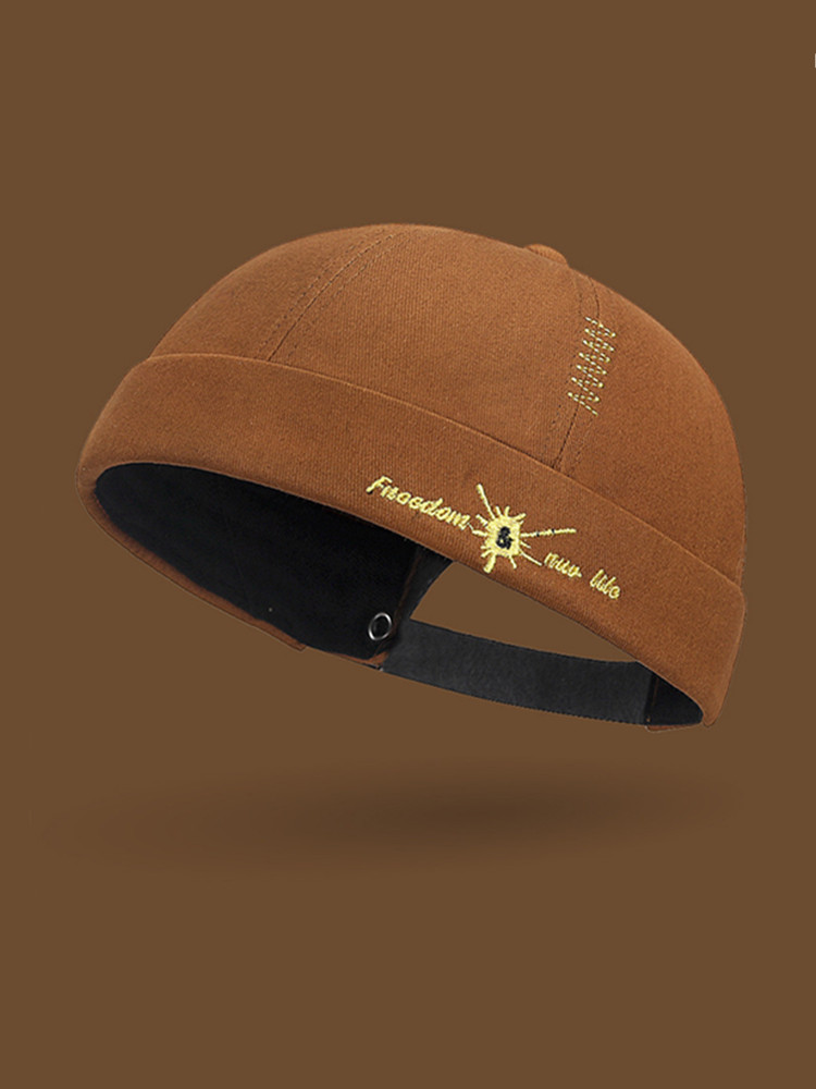 Personalized Letter Embroidery Farmer Hat - Unisex, Versatile, Trendy Hip-Hop Cap