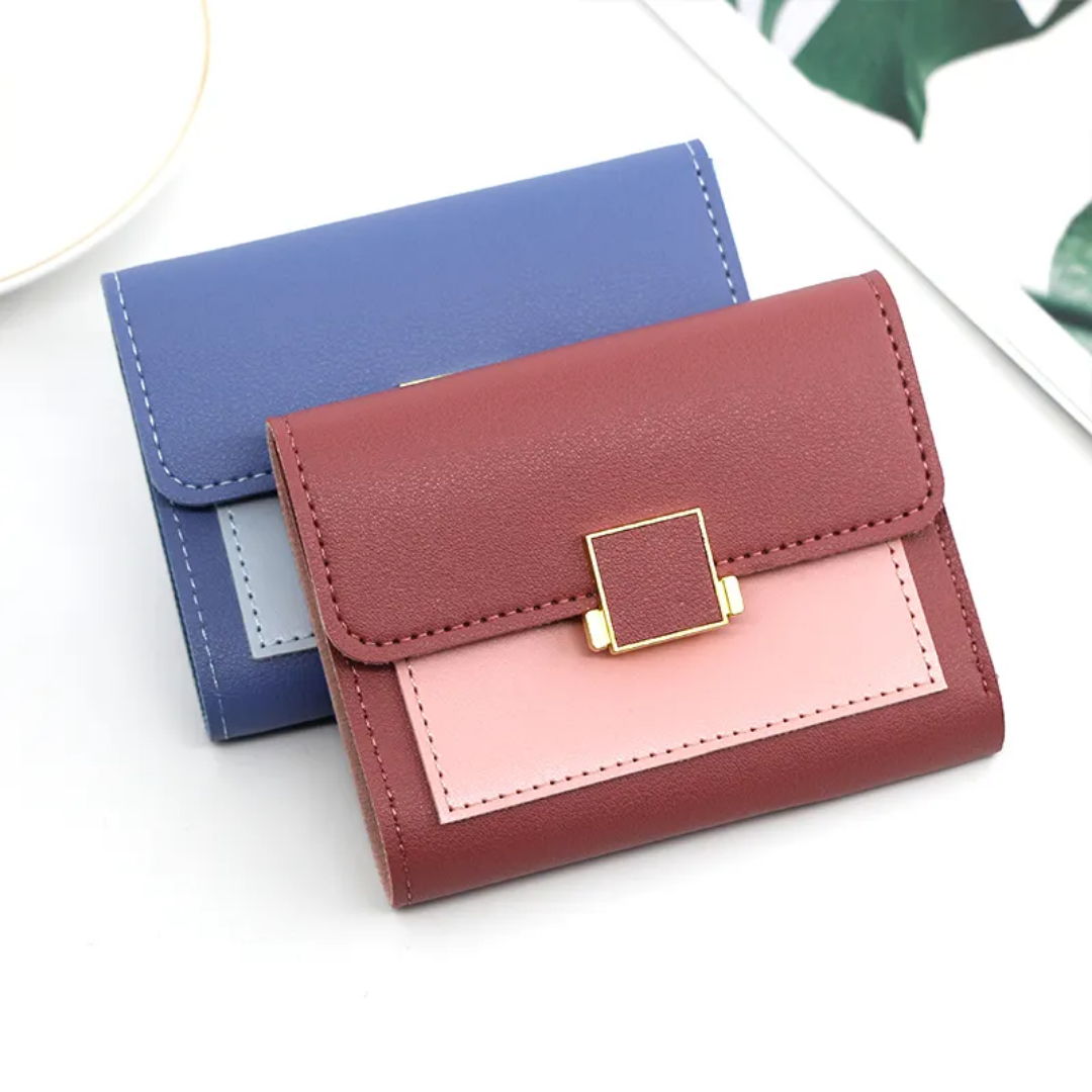 Bunny ears portable mini wallet womens Fashion Purse female short small wallets korean style student lovely pink purse female wallet.