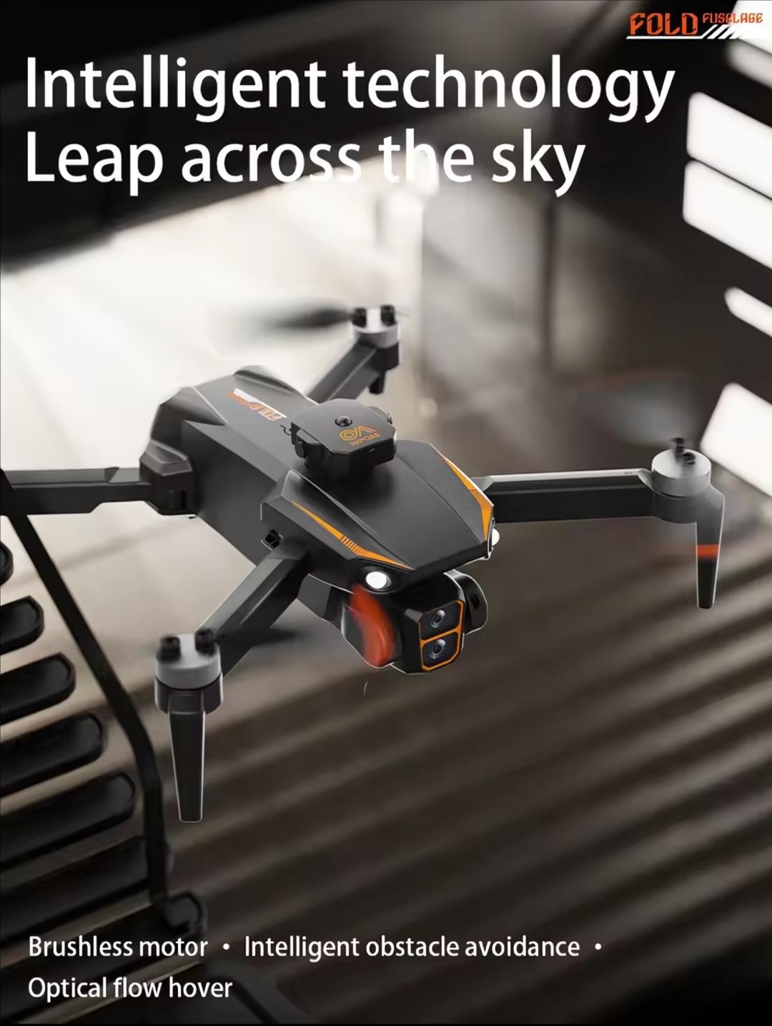 S26 Pro Dual Camera Drone HD Camera With Brushless Motor
Foldable RC Quadcopter For Aerial Photography
Having WIFI Avoid Obstacles 360° Roll & Intelligent Following