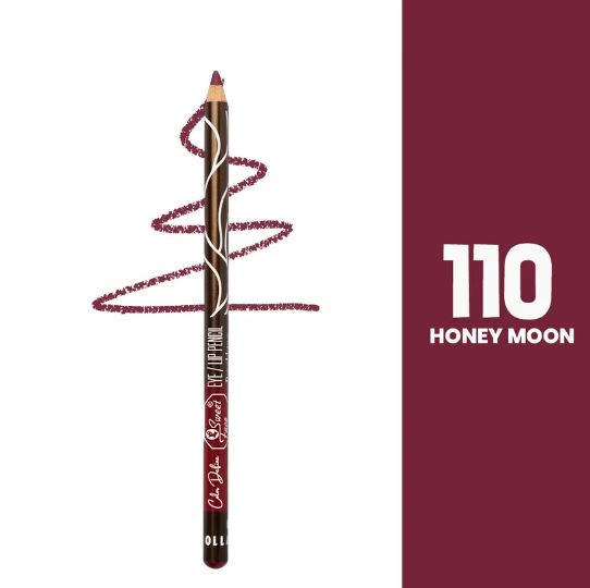 Sweet Face Lip Liner Pencil - Chocolate Bar (Brown) | Waterproof, Matte, Long Lasting Lip Contour Pencil