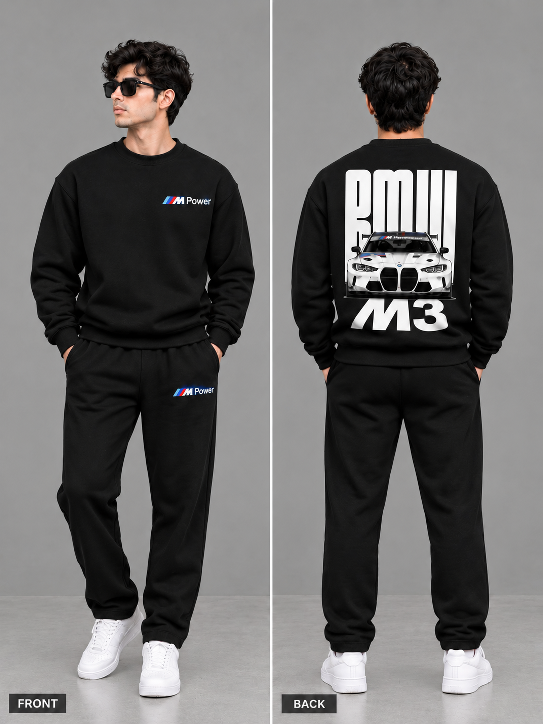 BMW M Power Premium Tracksuit Set ( available In 4 Color )