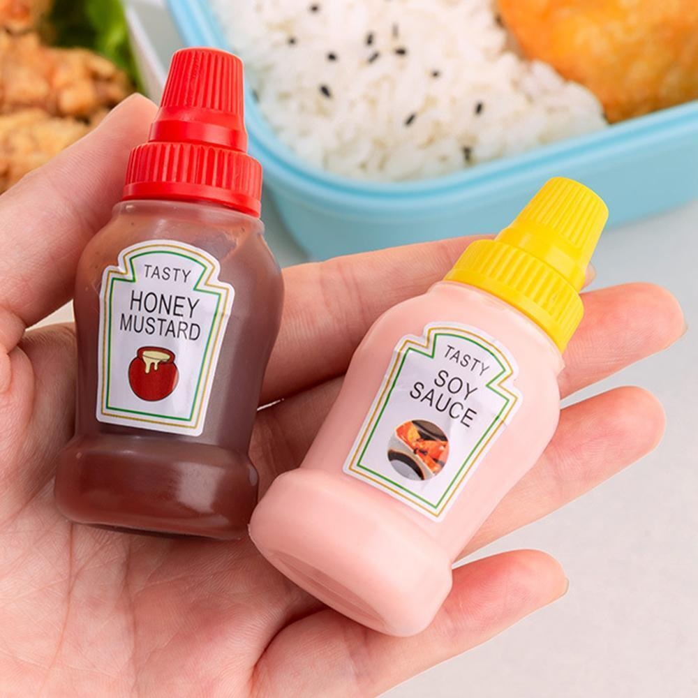 Mini Portable Sauce Bottles for Lunch Box - photo 7